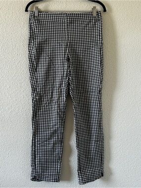 Tribal Pin Up Rockabilly Dressy Casual Check Checker Preppy Pants Women’s 4